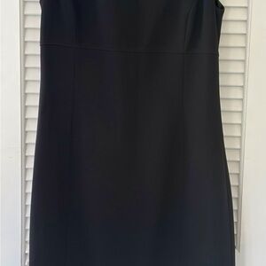 Ann Taylor Classic Black Midi Dress